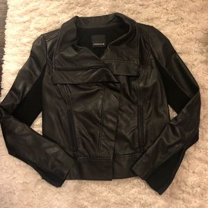 Trouve leather jacket XS
